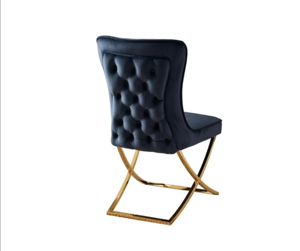 Chaise Gabi Pied Dore