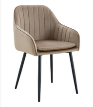 Chaise Pams Pied Metal Noir