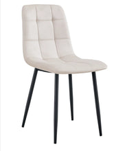 Chaise Elisa Pied Metal Noir