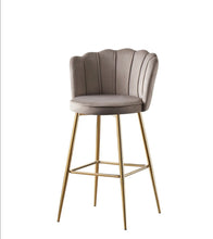 Tabouret de Bar Nymphea Gold Velours