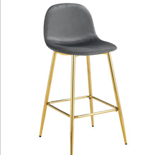 Tabouret de bar scandinave Pied Gold