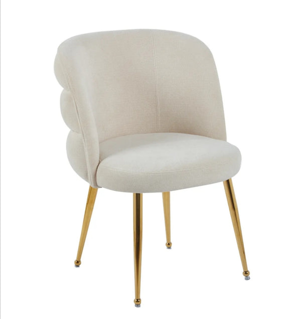 Chaise Sacha Pied Gold