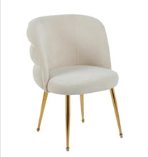 Chaise Sacha Pied Gold