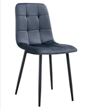 Chaise Elisa Pied Metal Noir