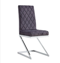 Chaise Cocomat Matelasse Pied Chrome