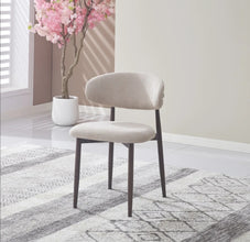 Chaise Lucile Pied Effet Noyer