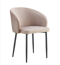 Chaise Avec Accoudoir Carlita Pied Metal Noir