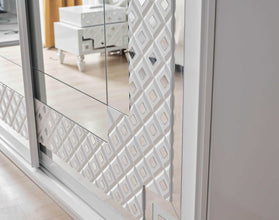 Chambre à coucher Cristal Silver – Élégance et raffinement