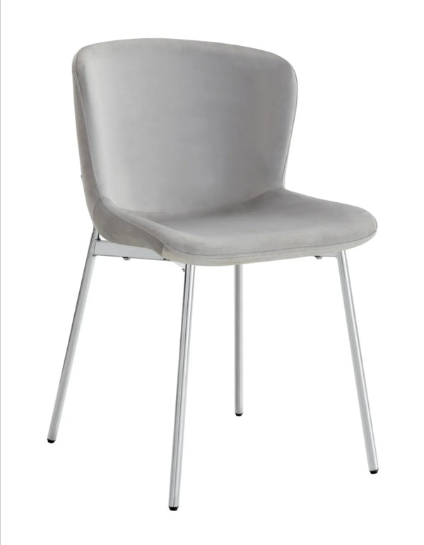 Chaise Hailey Pied Chrome