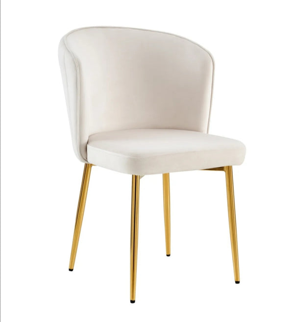 Chaise Diana Pied Gold
