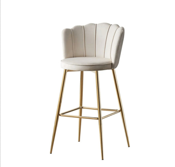 Tabouret de Bar Nymphea Pied Gold