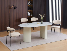 Chaise Lulu Pied Metal Noir