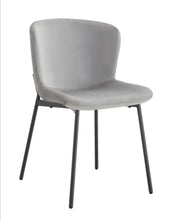 Chaise Hailey Pied Metal Noir