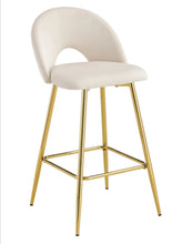 Tabouret de Bar Teddy Pied Gold