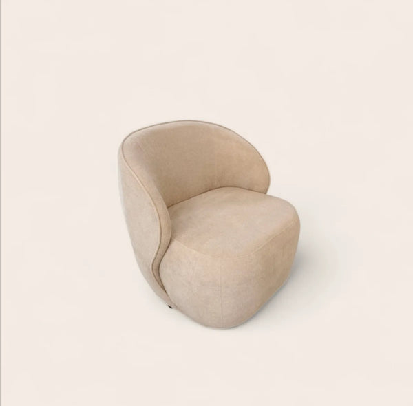 Fauteuil Pivotant Elsa Peau De Peche