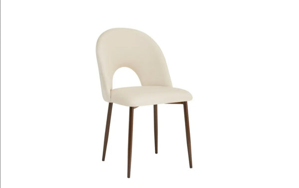 Chaise Teddy Pied Noyer