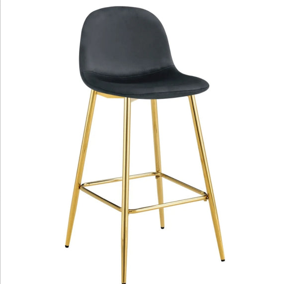 Tabouret de bar scandinave Pied Gold