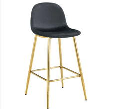 Tabouret de bar scandinave Pied Gold
