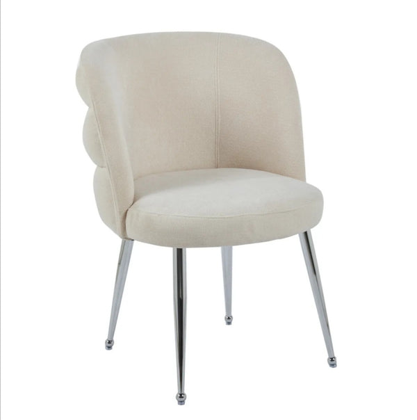 Chaise Sacha Pied Chrome