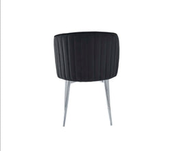 Chaise Diana Pied Chrome