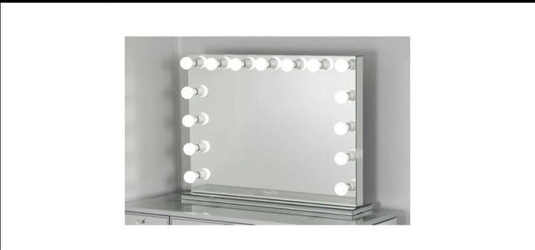 Miroir Rectangle Bluetooth Avec Enceinte Et LED 110x20x80 CM