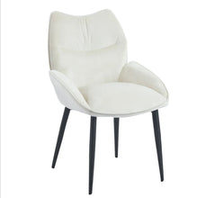 Chaise Loha Pied Metal Noir