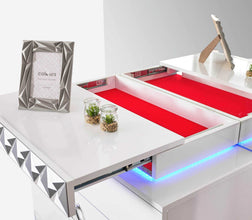 Chambre à coucher Alliance argent – Élégance moderne et raffinement