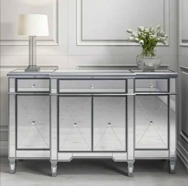 Buffet Miroir Romane 165x45x91x.5 CM