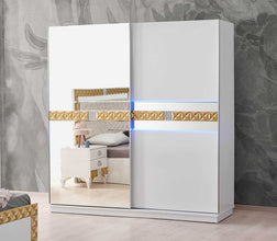 Chambre à coucher Alliance Or – Élégance et raffinement intemporel