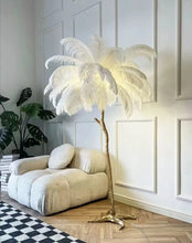 Lampadaire Velona Plume D'autruche 80x170 CM