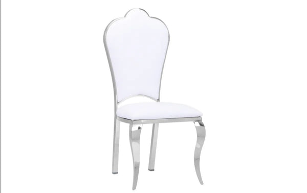 Chaise Sakura Pied Chrome