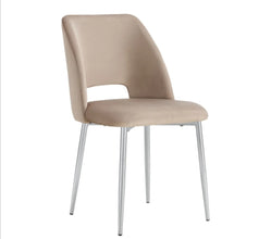 Chaise Ava Pied Chrome