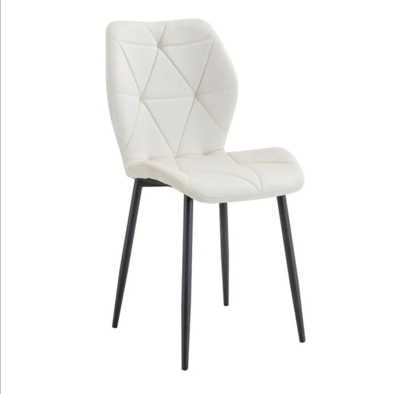 Chaise Coquillage Pied Metal Noir