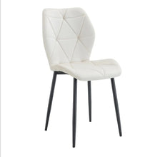 Chaise Coquillage Pied Metal Noir