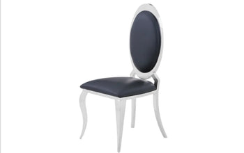 Chaise Angel Similicuir Pied Chrome