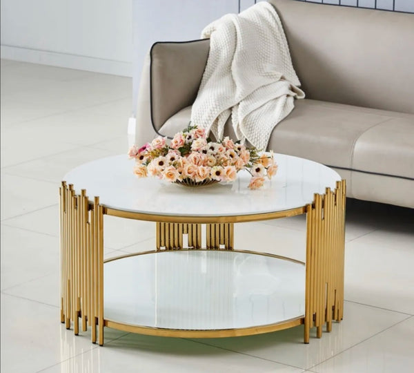 Table basse Stick Gold 90x45 CM