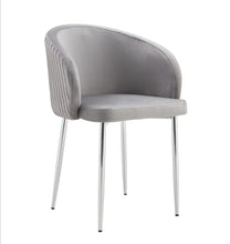 Chaise Avec Accoudoir Carlita Pied Chrome