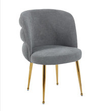 Chaise Sacha Pied Gold