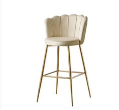 Tabouret de Bar Nymphea Pied Gold