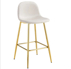 Tabouret de bar scandinave Pied Gold