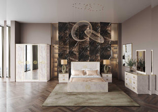 Chambre à coucher GUGI soft beige – Élégance et confort intemporel