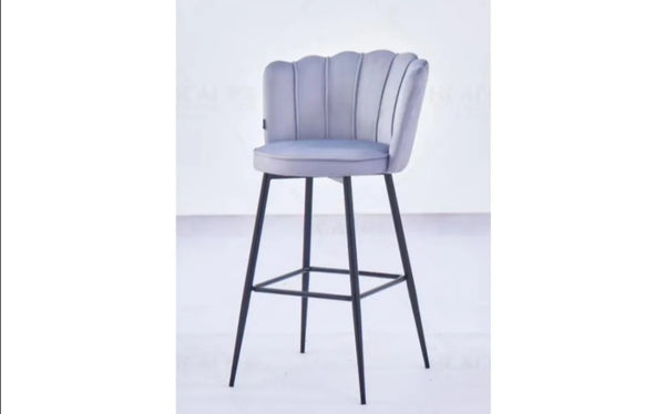 Tabouret de Bar Nymphea Pied Metal Noir