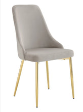 Chaise Belize Pied Gold