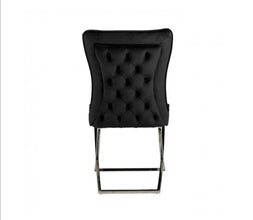 Chaise Gabrielle Pied Chrome