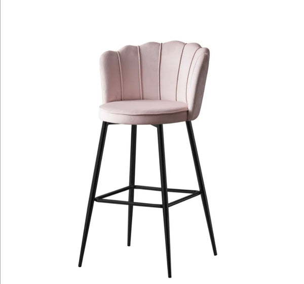 Tabouret de Bar Nymphea Pied Metal Noir