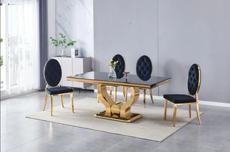 Table Trophee 1m80 Pied Dore