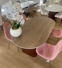 Table a Manger Roxy Pied Noyer Ceramique 180x90 CM