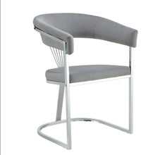 Chaise Avec Accoudoir Brittany Pied Chrome