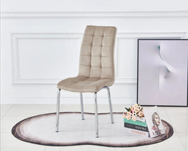 Chaise Emma Pied Chrome