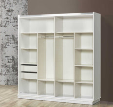 Chambre à coucher Cristal Silver – Élégance et raffinement